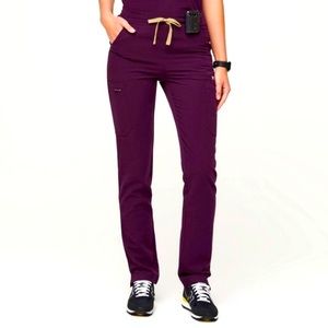 WOMAN’S DEEP PURPLE YOLA HIGH WAISTED SCRUB PANTS LIMITED EDITION